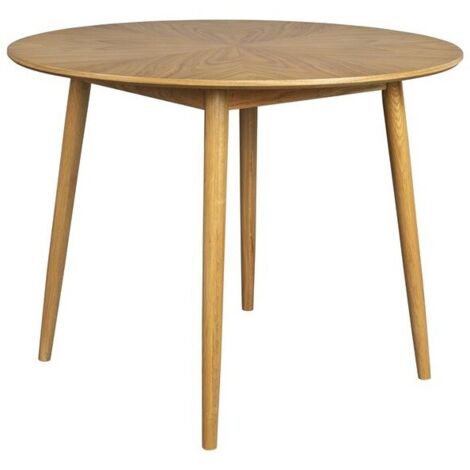 Table Design, Table ronde en bois Fabio Bois en Wood, BOITE A DESIGN (1/5)