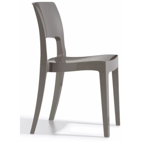 Chaise design, Chaise design - ISY ANTISHOCK - deco scab Gris en Plastique, Scab design (1/2)