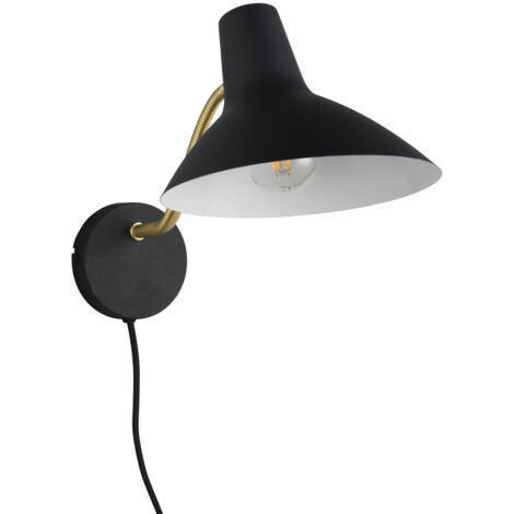 Applique, Applique intérieur filaire en métal Traveller Noir en Metal, TRIO (1/5)