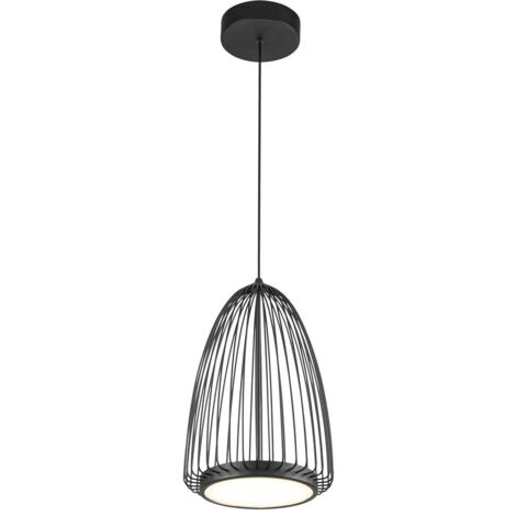Suspension, Suspension LED Smart en métal noir Mantra Noir en Metal, MANTRA (1/4)