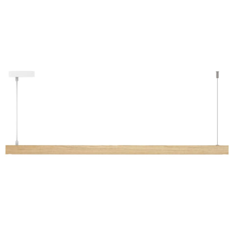 Suspension, Suspension LED Linha Blanc en Wood, Aluminor (1/5)