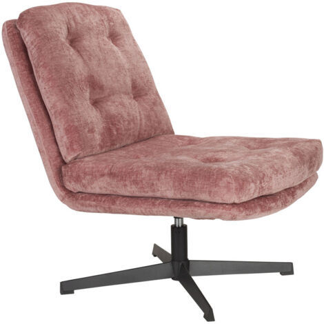 Fauteuil design, Fauteuil tissu vintage Kai Rose en Polyester, BOITE A DESIGN (1/5)