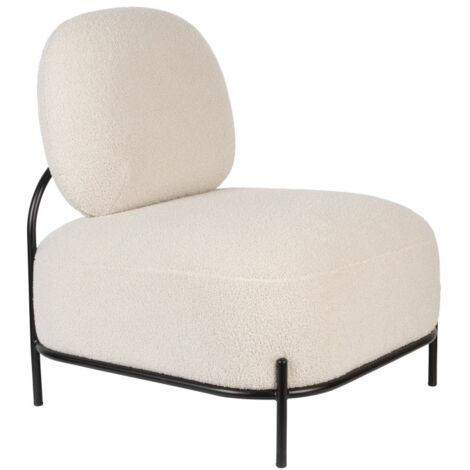 Fauteuil tissu, Fauteuil déco Polly - Boite à design Beige en Fabric, BOITE A DESIGN (1/5)