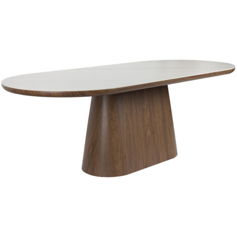 Table Design, Table à manger 8 personnes Almira Marron en Wood, BOITE A DESIGN (1/5)