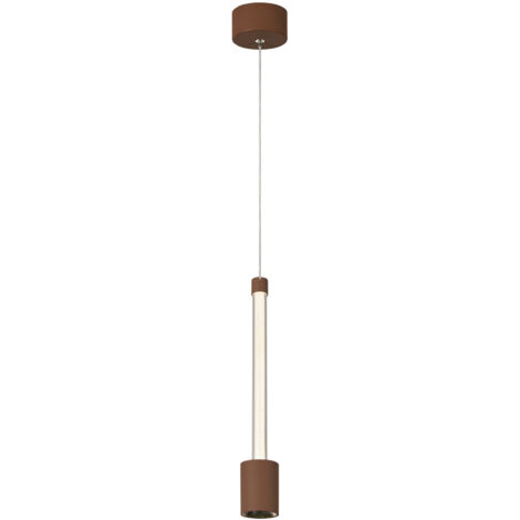 Suspension, Suspension LED design FUGAZ, Élancée et moderne Marron en Metal, MANTRA (1/3)