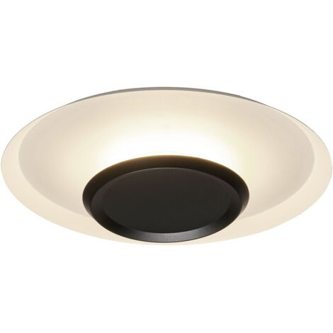 Applique, Plafonnier / Applique LED Tina Ø56 cm Noir en Metal, MANTRA (1/4)