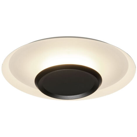 Plafonnier / Applique LED Tina Ø40 cm, Noir & Blanc (1/4)