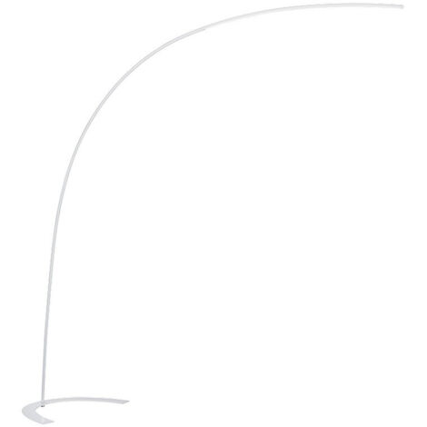 Lampadaire design, Lampadaire arc design Shanghai Blanc en Metal, TRIO