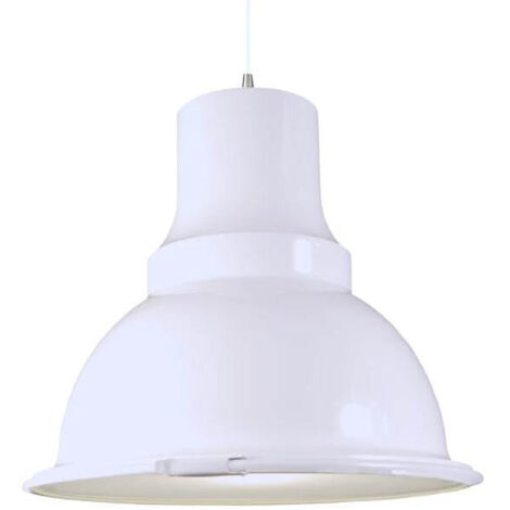 Suspension, Suspension Loft indus - made in France Blanc en Metal, Aluminor (1/3)