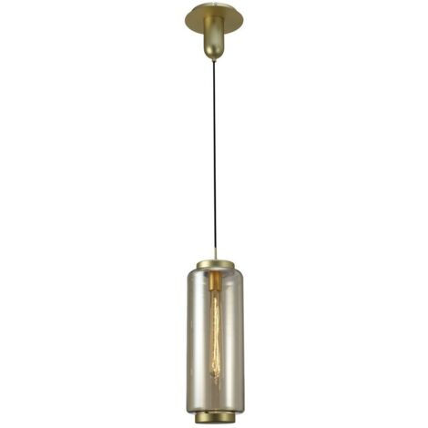Suspension, Suspension small Jarras Bronze en Verre, MANTRA (1/5)