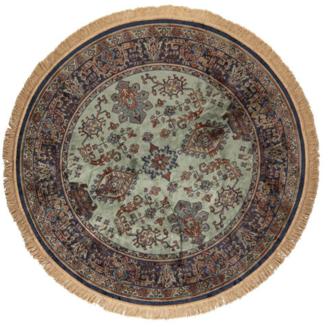 Tapis, Tapis rond Raz 200 cm Vert en Fabric, BOITE A DESIGN (1/5)
