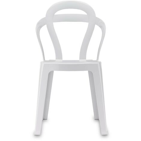 Chaise design, Chaise design - TITI - vendu à l'unité - deco Blanc en Plastique, Scab design (1/2)