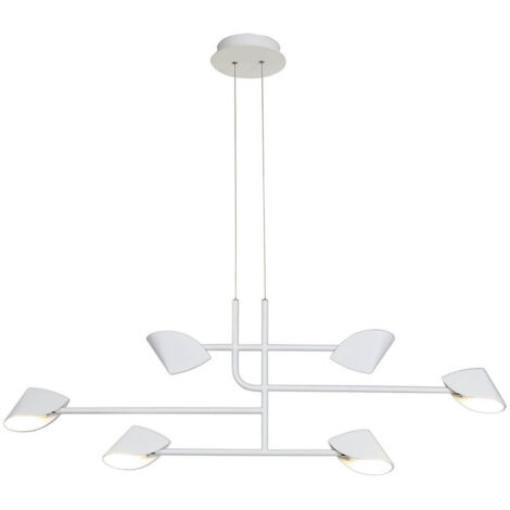 Suspension, Suspension design Capuccina - Mantra Blanc en Metal, MANTRA (1/5)