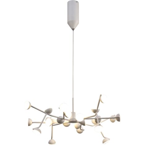 Suspension, Suspension medium ADN Blanc en Metal, MANTRA (1/3)