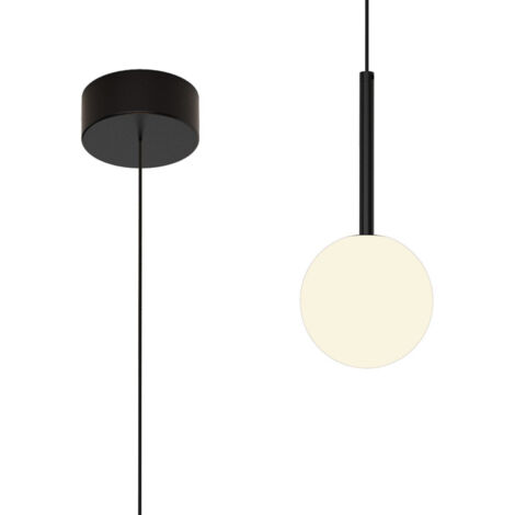 Plafonnier design, Suspension CELLAR 1L - Mantra Noir en Metal, MANTRA (1/5)