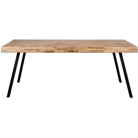 Table à manger en teck 200 cm - SURI TABLE - Boite à design (1/5)