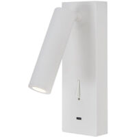 Applique, Applique LED Tarifa usb-c Mantra Blanc en Metal, MANTRA