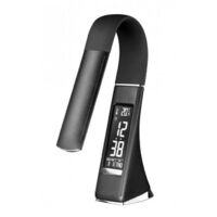 Lampe design, Lampe de bureau Gilda Noir en Metal, Aluminor