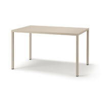 Table de jardin, Table de jardin métal 4 places Summer Taupe en Metal, Scab design
