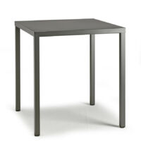 Table de jardin, Table de jardin métal 2 places Summer Anthracite en Metal, Scab design