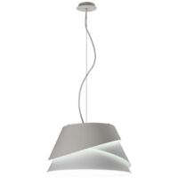 Suspension, Suspension Alboran Big Blanc en Metal, MANTRA
