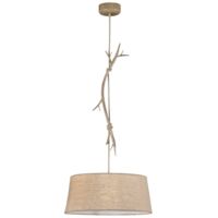 Suspension, Grande suspension Sabina Marron en Fabric, MANTRA