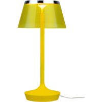 Lampe design, Lampe de table - la petite lampe Jaune en Metal, Aluminor