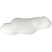 Plafonnier design, Plafonnier exterieur design Eos 6 lampes Blanc en Plastique, MANTRA