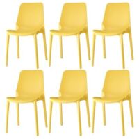 2 chaises design Ginevra pour intérieur ou extérieur - Scab
