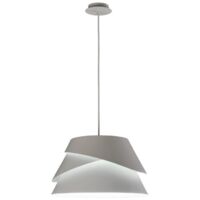 Suspension, Suspension Alboran Blanc en Metal, MANTRA