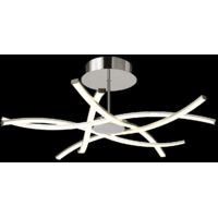 Plafonnier design, Plafonnier Aire led dimmable Gris en Metal, MANTRA