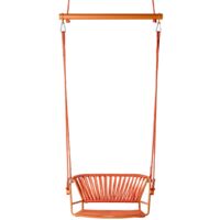Mobiliers de jardin, Balancelle design de jardin Lisa Orange en Metal, Scab design