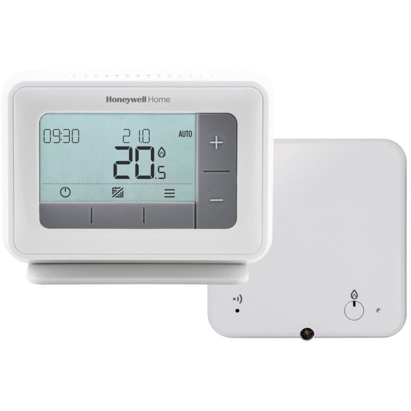 Drahtloser Honeywell T4r Thermostat Mit Tischständer