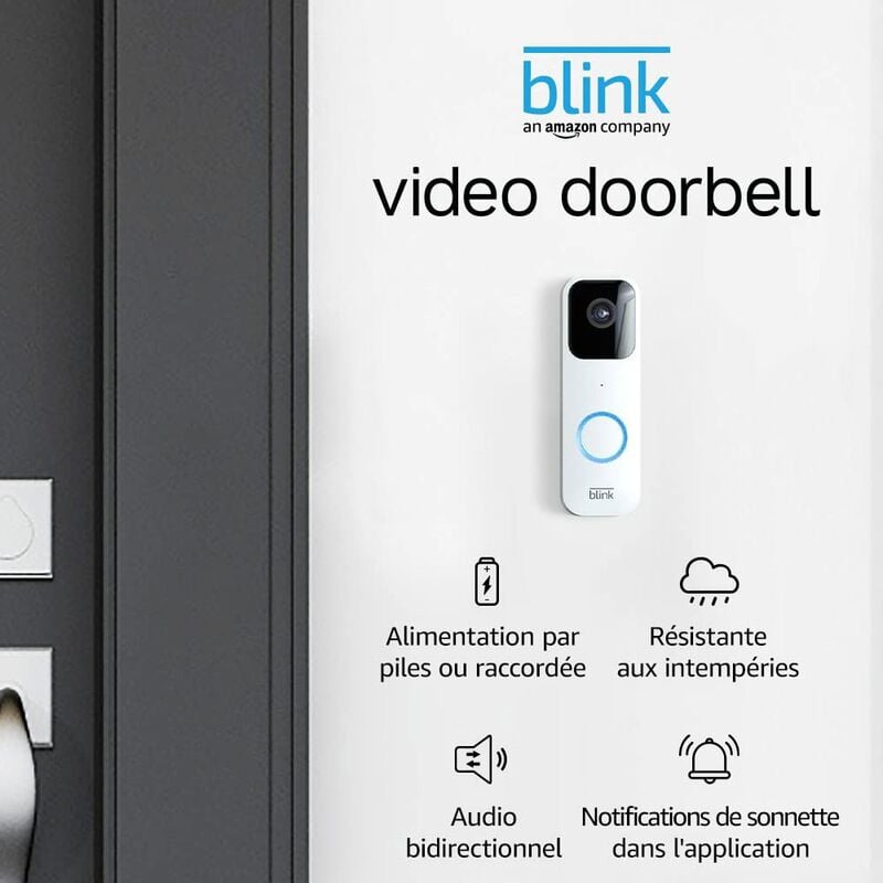 BLINK Blink Set mit IP55-Stromkabel und -Netztei…