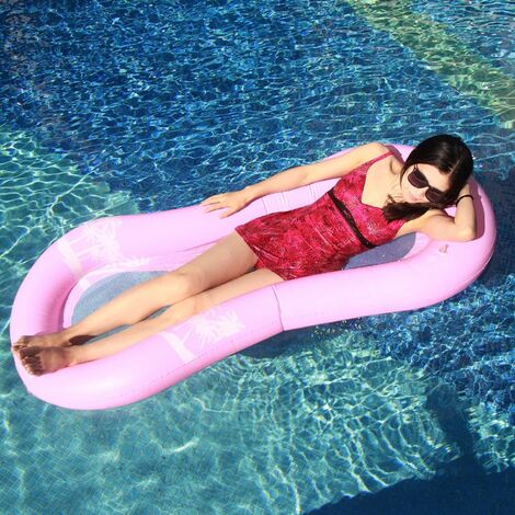 2 Stück Wasser Hängematten - 4-in-1 Schwimm Lounge Für Pool & Strand