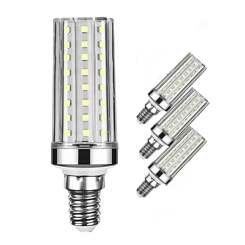 RHAFAYRE20W LED Corn Lights, Bombilla incandescente equivalente a 150W, 1300LM, 3000K Blanco cálido, E14 Bombillas pequeñas de tornillo Edison, 3 piezas