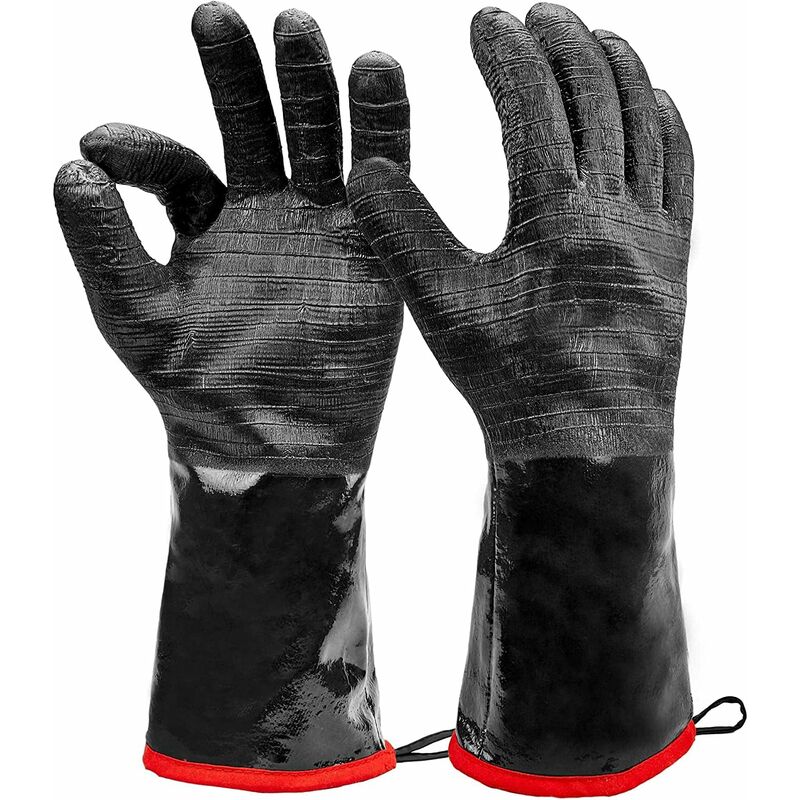 Protéjase del fuego con nuestros guantes de cuero premium para fogatas
