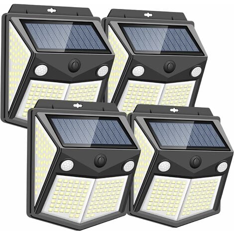 Luz solar LED, funciona con energía solar, recargable, para garaje,  trabajo, trabajo, trabajo, para jardín, exterior, interior, seguridad
