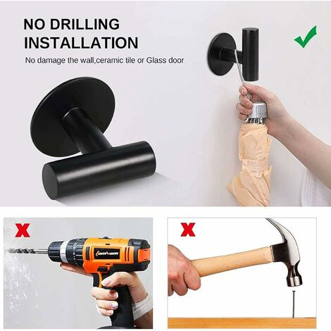  Juego de 6 piezas de accesorios de baño negro mate y dorado  cepillado de 16 pulgadas, barra de toalla de mano, soporte de papel  higiénico, kit de accesorios de baño negro