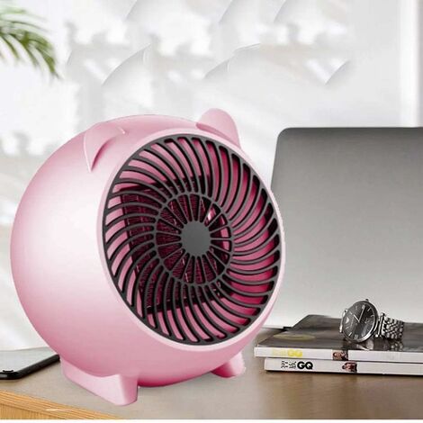 Calefactor USB Mini Calentador eléctrico de Aire Inicio Calentador portátil  de Calentamiento rápido de calefacción Ventilador de Escritorio for el  Invierno Calefactor Eléctrico para Casa Oficina : : Hogar y cocina