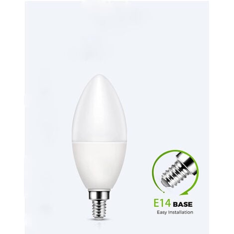 Bombilla Regulable LED E14 4.5W 450 lm G45 RGBW - efectoLED