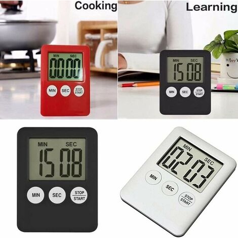 Timer de Cocina Temporizador Manzana Verde Alarma 1 Hora Chef