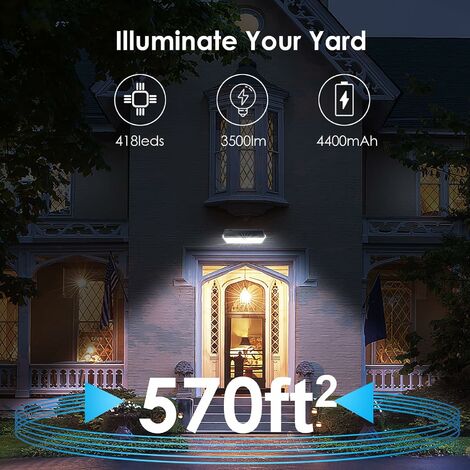 Wireless yard deals lights