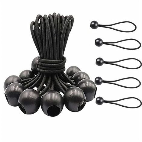 RHAFAYRE Tension rubber spade clamp with ball rubber buckles tent ...