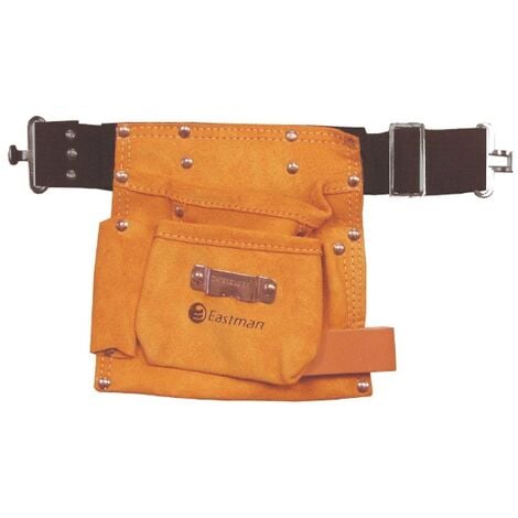Ceinture Porte outil cuir 5 poches Denuziere