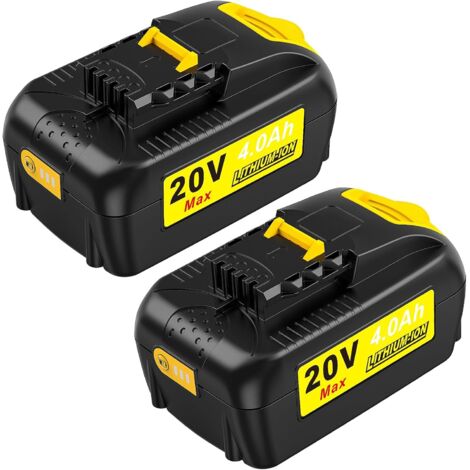Abeden 2Stück Ersatzakku für Worx WA3644 PowerShare,20V - 4,0 Ah Li-Ion,Für alle Worx Geräte Geeignet