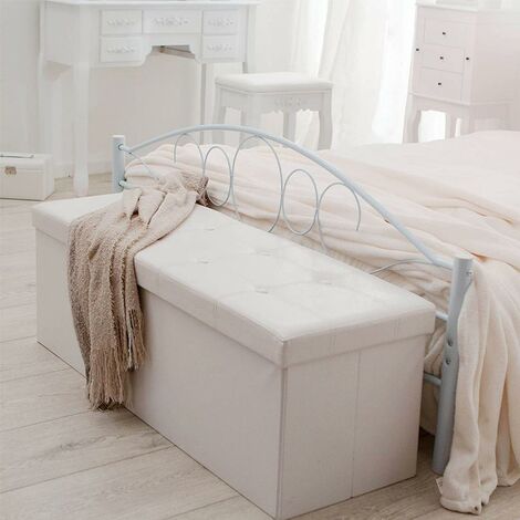 Mini comodino moderno rotondo bianco per camera da letto con superficie  portaoggetti in ardesia, comodino multifunzionale moderno e semplice per