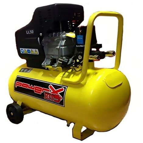 Compressore lubrificato ad olio 50 L con ruote