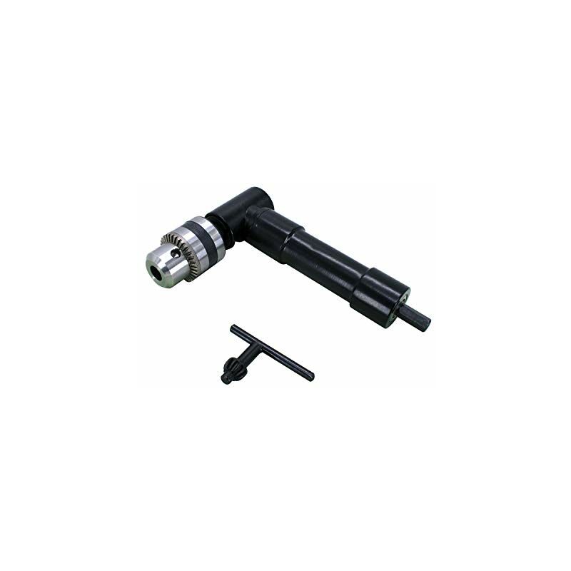 90 Degree Angle Drill, 0.8-10mm Right Angle Bend Extension 8mm Hex Shank  Professional Cordless Drill Attachment Adapter