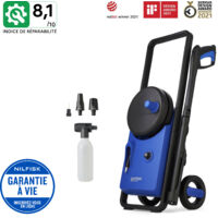 Nettoyeur haute pression Nilfisk Core 140 Powercontrol – 140 bar – pompe aluminium, compact et réglable, idéal pour terrasse et voiture